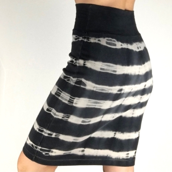 NWT American Apparel tie dye pencil skirt - Picture 2 of 7